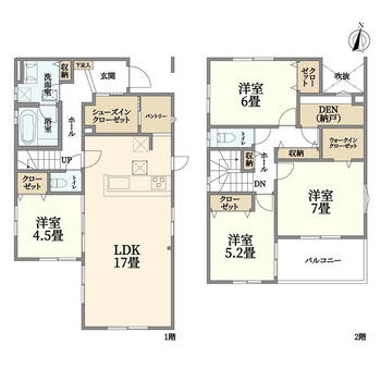 向山３　３５９０万円 3590万円、4LDK、土地面積169.65m<sup>2</sup>、建物面積108.47m<sup>2</sup> 