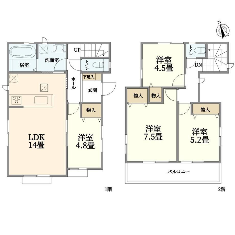 宮城県仙台市泉区加茂２ 八乙女駅 新築一戸建て 物件詳細