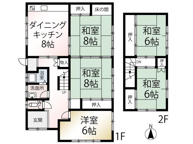 秋田県秋田市新屋田尻沢中町 新屋駅 中古住宅 物件詳細
