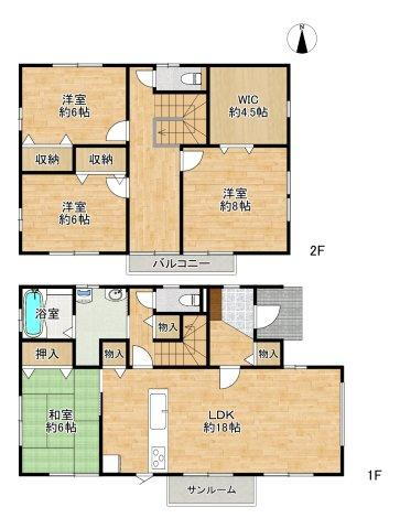 宮城県仙台市泉区鶴が丘２ 泉中央駅 中古住宅 物件詳細