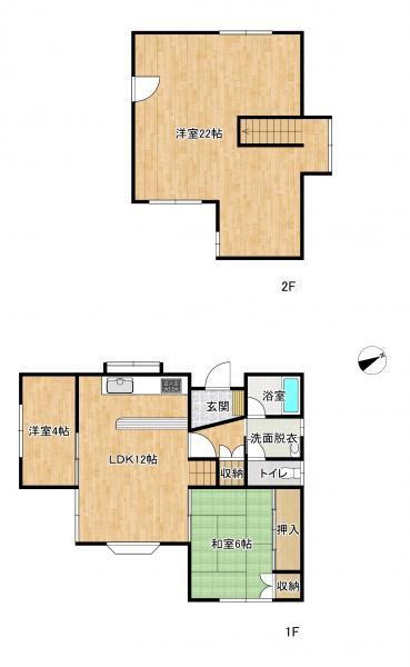 秋田県秋田市茨島４ 羽後牛島駅 中古住宅 物件詳細