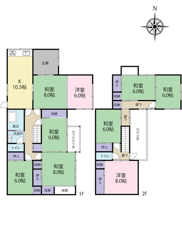 宮城県仙台市太白区鹿野本町 中古住宅 物件詳細