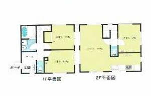 南町３　２３８０万円 2380万円、3LDK、土地面積93.77m<sup>2</sup>、建物面積80.73m<sup>2</sup> 間取り図