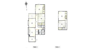 大字鮫町字山四郎蒔目　３５０万円 350万円、4DK、土地面積211.87m<sup>2</sup>、建物面積122.84m<sup>2</sup> 