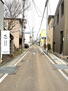 本町２（二本松駅）　２３８０万円 前面道路の写真。