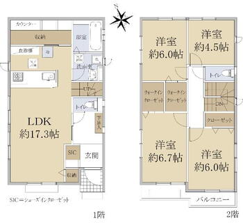 茂庭台１　２１８０万円 2180万円、4LDK、土地面積131.36m<sup>2</sup>、建物面積104.33m<sup>2</sup> 