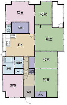 黒木字北台　１６６０万円 1660万円、6DK、土地面積2242.93m<sup>2</sup>、建物面積129.39m<sup>2</sup> 