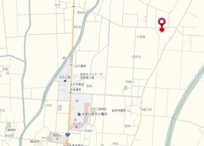 detached 塩川町三吉字大道畑