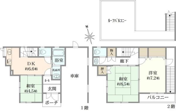 東京都西東京市保谷町３ 西武柳沢駅 中古住宅 物件詳細