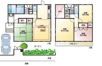 吉井４　３６８０万円 3680万円、4LDK、土地面積164.72m<sup>2</sup>、建物面積119.81m<sup>2</sup> 