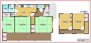 茨城県水戸市自由が丘 水戸駅 中古住宅 物件詳細