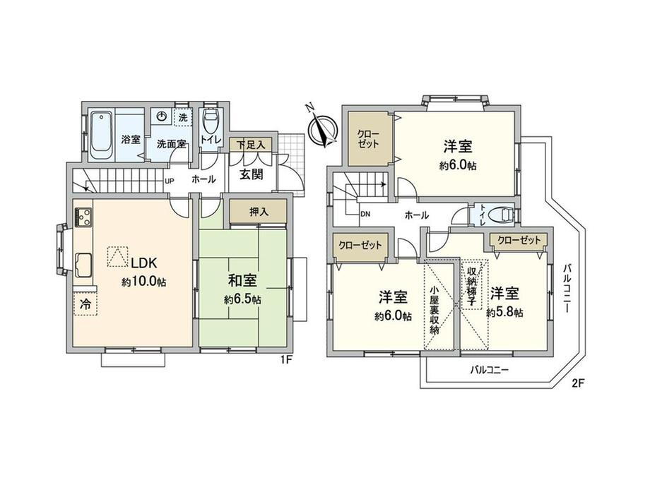 東京都東村山市久米川町１ 新秋津駅 中古住宅 物件詳細