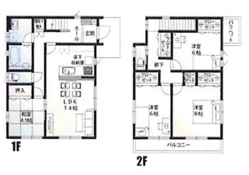 大字片柳（北坂戸駅）　２９９０万円 2990万円、4LDK、土地面積162m<sup>2</sup>、建物面積102.98m<sup>2</sup> 