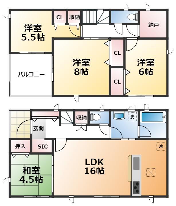 栃木県宇都宮市雀の宮２ 雀宮駅 新築一戸建て 物件詳細