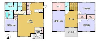 足門町（井野駅）　２０８０万円 2080万円、4LDK、土地面積207.92m<sup>2</sup>、建物面積113.44m<sup>2</sup> 