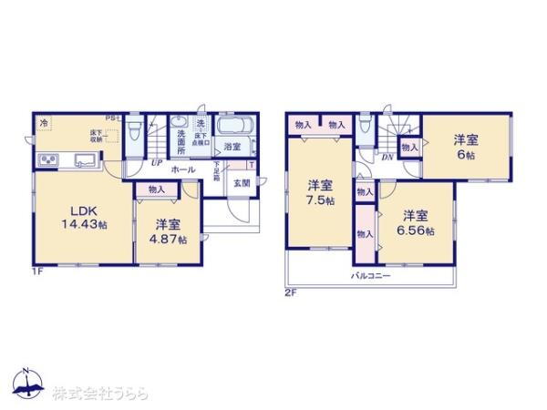 茨城県水戸市白梅３ 水戸駅 新築一戸建て 物件詳細