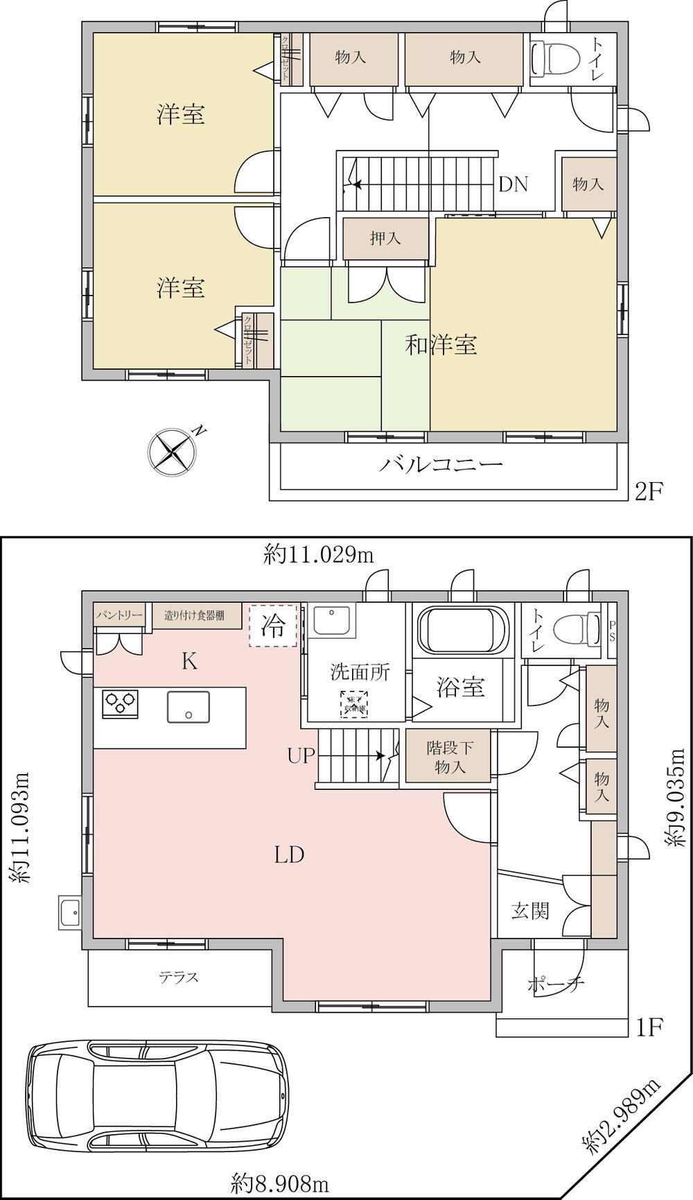 埼玉県越谷市大字上間久里 せんげん台駅 中古住宅 物件詳細