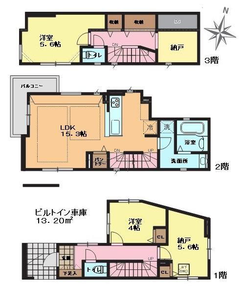 東京都北区上十条５ 十条駅 新築一戸建て 物件詳細