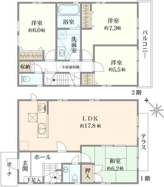 東京都西東京市東伏見２ 東伏見駅 中古住宅 物件詳細