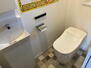 岡３（朝霞駅）　５７３０万円 室内（2023年8月）撮影<BR>１階のトイレはパナソニックのアラウーノ。中性洗剤を使って毎回お掃除してくれます