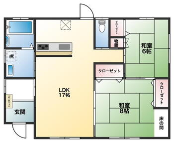 天神林町（谷河原駅）　１５８０万円 1580万円、2LDK、土地面積316.89m<sup>2</sup>、建物面積71.21m<sup>2</sup> 