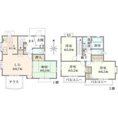 東京都西東京市保谷町５ 西武柳沢駅 中古一戸建て・中古住宅