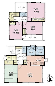 篠籠田（豊四季駅）　２６９０万円 2690万円、4LDK、土地面積118.83m<sup>2</sup>、建物面積94.12m<sup>2</sup> 4LDK＋外収納