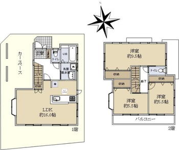 宮前（湘南深沢駅）　３２３０万円 3230万円、3LDK、土地面積106.31m<sup>2</sup>、建物面積89.42m<sup>2</sup> 