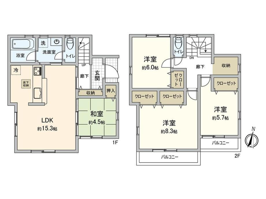 千葉県船橋市飯山満町３ 薬園台駅 新築一戸建て 物件詳細