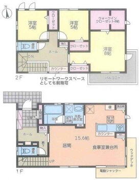 海神４（船橋駅）　６８００万円 6800万円、3LDK、土地面積157.92m<sup>2</sup>、建物面積108.97m<sup>2</sup> 間取り図