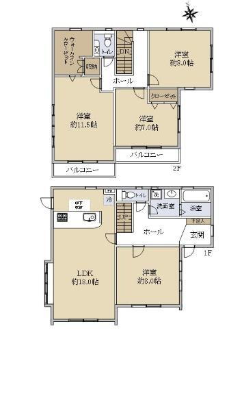 神奈川県横浜市青葉区もえぎ野 青葉台駅 中古住宅 物件詳細