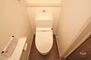 世田谷区桜丘５丁目　一戸建て トイレ［2024年4月1日撮影］1・3階にトイレがあります。朝の込み合う時間帯も2つあることでスムーズに支度ができます。