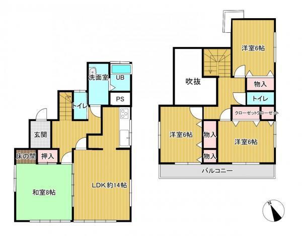 千葉県船橋市松が丘５ 船橋日大前駅 中古住宅 物件詳細