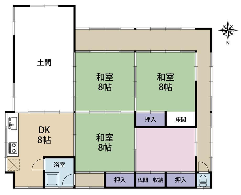 茨城県坂東市辺田 中古住宅 物件詳細