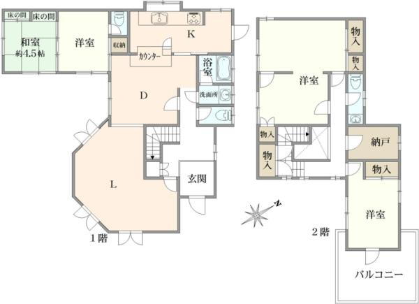 千葉県千葉市花見川区作新台２ 八千代台駅 中古住宅 物件詳細