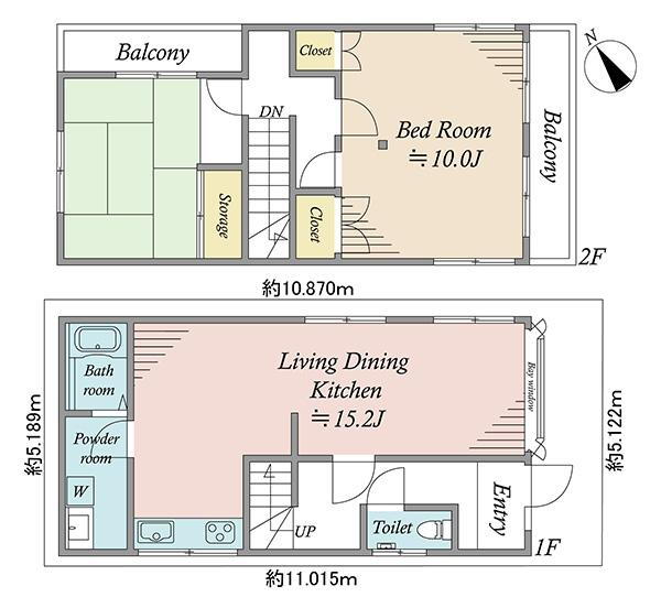 根岸４（入谷駅）　４１８０万円 4180万円、2LDK、土地面積55.82m<sup>2</sup>、建物面積55.35m<sup>2</sup> 