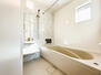 野川台１　５９８０万円 1坪以上広さを設けた浴室でゆったりバスタイム、TVも付いています！
