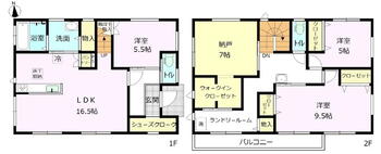 岩原（岩原駅）　３５６０万円 3560万円、3LDK+S（納戸）、土地面積150.98m<sup>2</sup>、建物面積120.07m<sup>2</sup> 《3SLDK 》