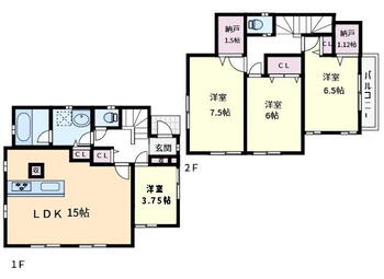 図師町　３３９０万円 3390万円、4LDK+2S（納戸）、土地面積138.04m<sup>2</sup>、建物面積91.93m<sup>2</sup> 