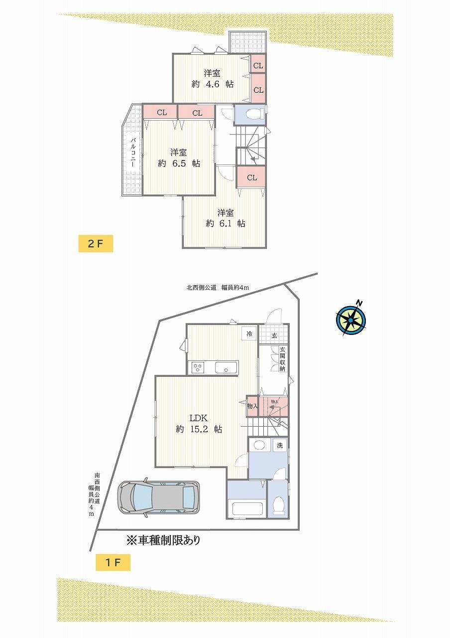 千葉県流山市松ケ丘５ 南柏駅 新築一戸建て 物件詳細