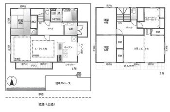 吉井４　３８９０万円 3890万円、4LDK+S（納戸）、土地面積170.71m<sup>2</sup>、建物面積136m<sup>2</sup> 