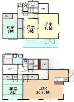 阿久津町（倉賀野駅）　１５８０万円 1580万円、4LDK+S（納戸）、土地面積271.24m<sup>2</sup>、建物面積132.89m<sup>2</sup> 