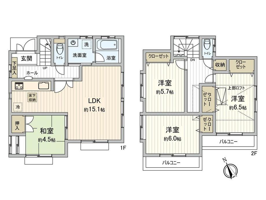 神奈川県横浜市旭区下川井町 三ツ境駅 中古住宅 物件詳細