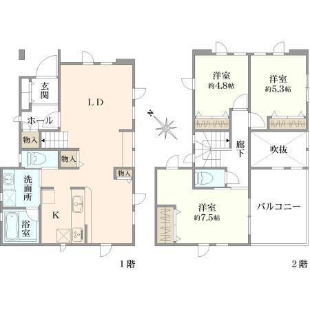 神奈川県相模原市南区鵜野森3 町田駅 中古一戸建て・中古住宅