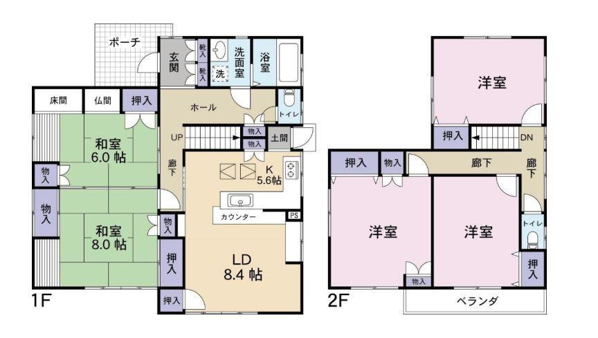 千葉県富里市七栄 酒々井駅 中古住宅 物件詳細