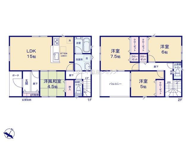 埼玉県上尾市大字大谷本郷 上尾駅 新築一戸建て 物件詳細