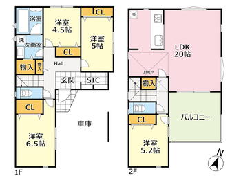 北町８（平和台駅）　７９８０万円 7980万円、4LDK、土地面積103.03m<sup>2</sup>、建物面積100.74m<sup>2</sup> 