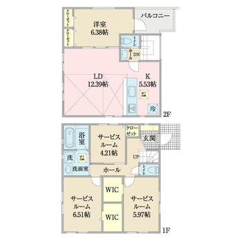 相之川３（南行徳駅）　５６８０万円 5680万円、1LDK、土地面積96.2m<sup>2</sup>、建物面積95.74m<sup>2</sup> 