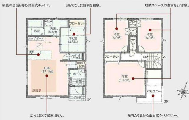 東京都八王子市椚田町 めじろ台駅 新築一戸建て 物件詳細