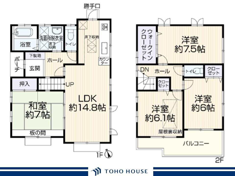 東京都日野市三沢 百草園駅 中古住宅 物件詳細